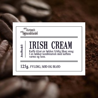 Irish cream - dessert kaffe